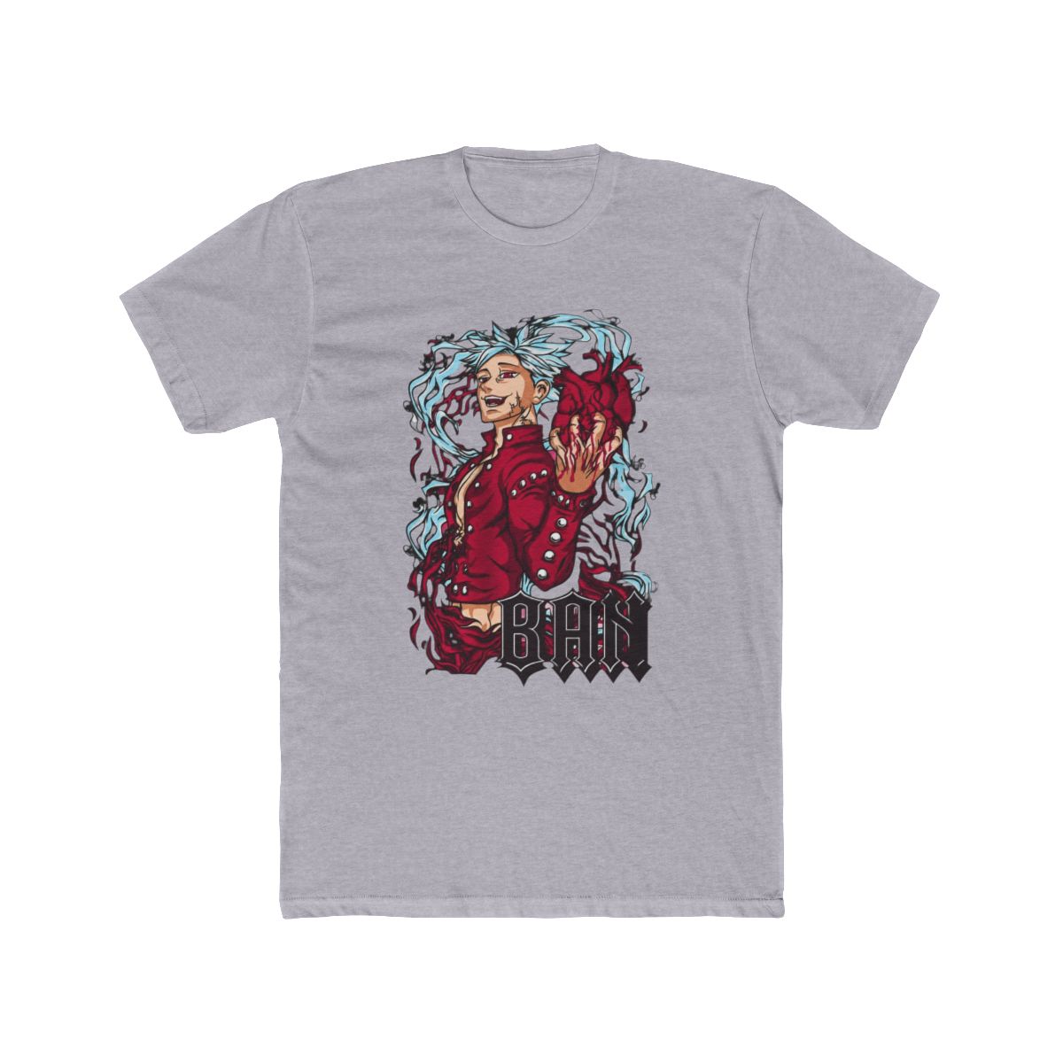 Ban Shirt, The Seven Deadly Sins Shirt, Anime Shirt, Vintage T Shirt - Artsholic - Fan Art Merch - alternate angle 4, merchandise