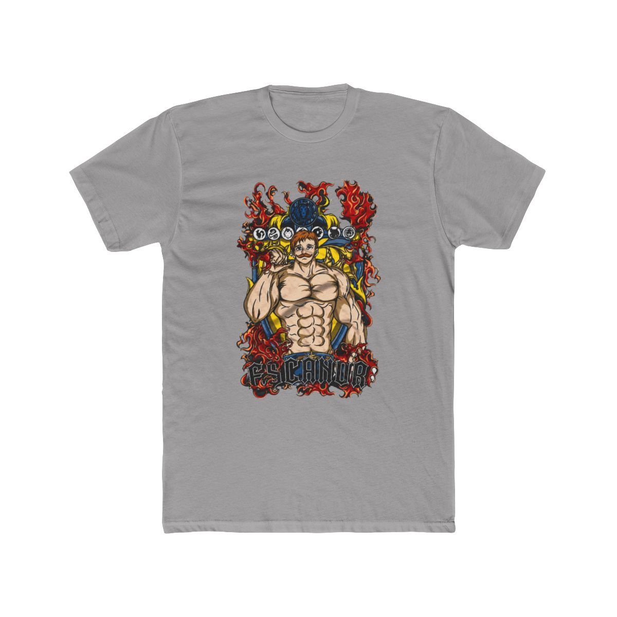 Escanor Shirt, Seven Deadly Sins Shirt, Anime Shirt, Graphic T Shirt - Artsholic - Fan Art Merch | The Seven Deadly Sins - Official T-Shirts merchandise
