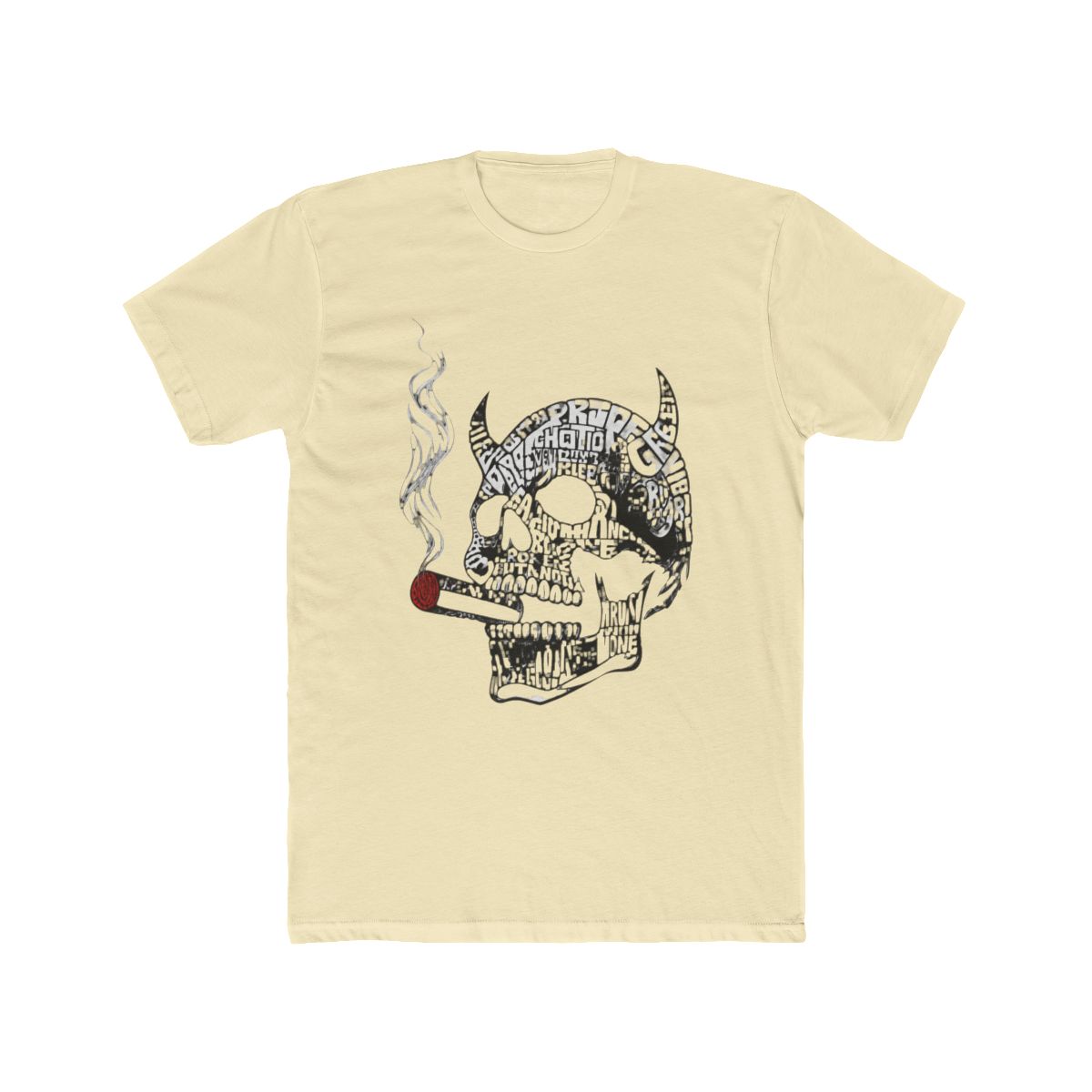 7 Deadly Sins Skull - s Word Art T Shirt | The Seven Deadly Sins