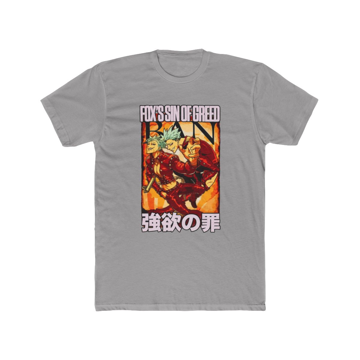 Ban Seven Deadly Sins Streetwear T Shirt | Anime Ape | The Seven Deadly Sins